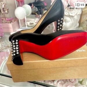 CHRISTIAN LOUBOUTIN STUDDED PUMP